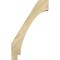 Ekena Millwork 6"W x 20"D x 32"H Imperial Rough Sawn Knee Brace, Douglas Fir BRC06X20X32IMP00RDF - alternate 4